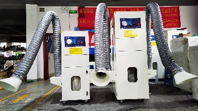 一體式打磨除塵工作臺(tái),執(zhí)信環(huán)?？萍?0年制造廠家！